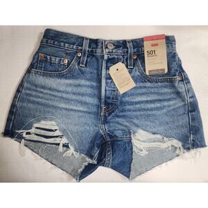 Levi's women's shorts 501 button fly W25'' button fly